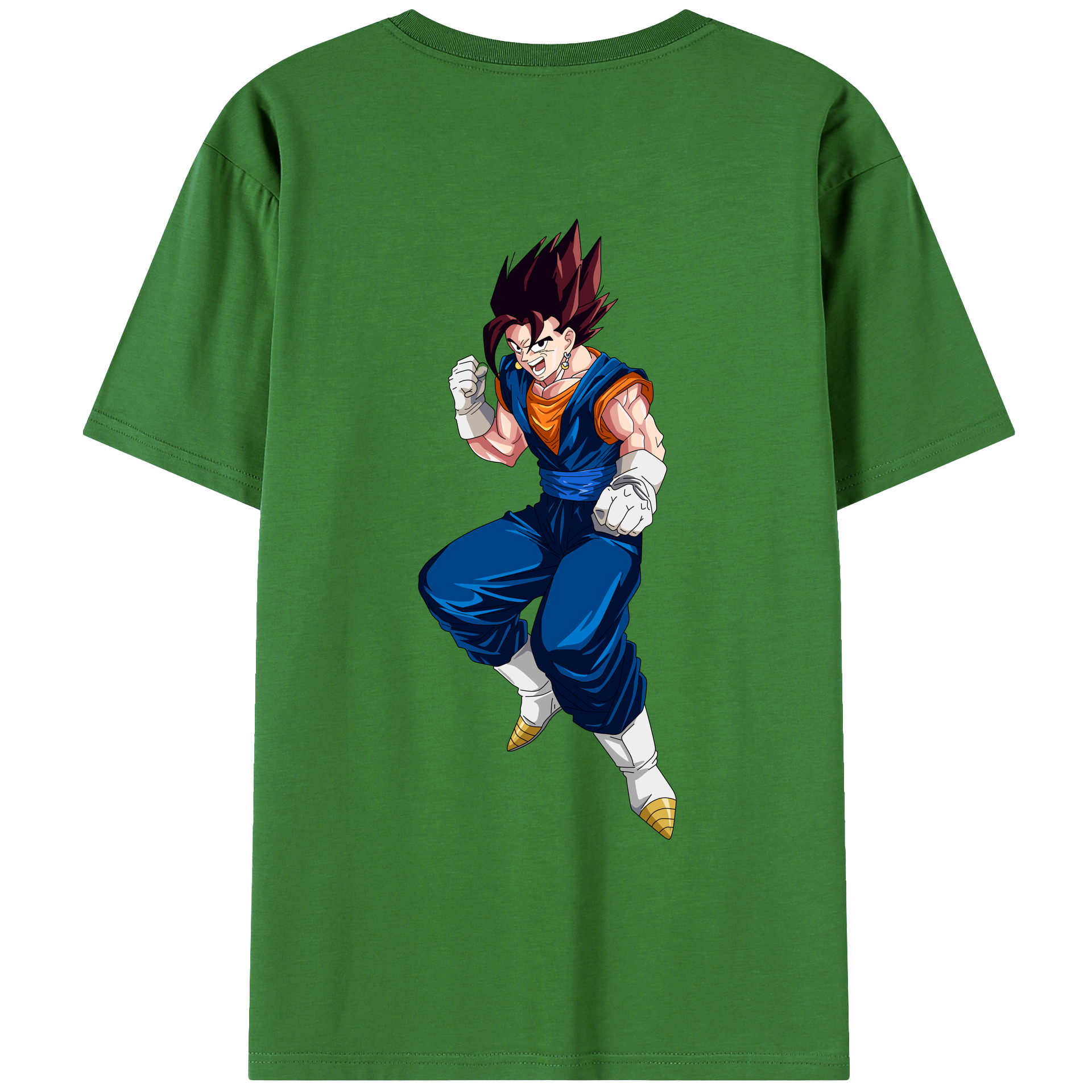 （画像用） ドラゴンボール 孫 悟飯（そんごはん）DRAGON BALL Son Gohan レディース半袖Tシャツ(バックプリント)